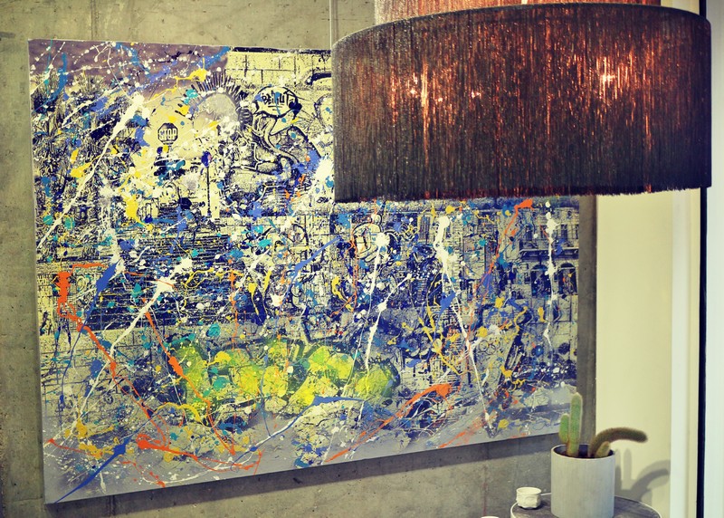Suzi in Beirut at Vick Vanlian Showroom